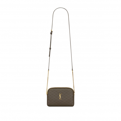 YSL GABY ZIPPERED POUCH IN LAMBSKIN 7336671EL073212 (18*13*3.5cm)